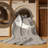 Machine Washable Champlost Halloween Modern & Contemporary Abstract Rug in Gray – Gray Binding-707580832