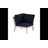 Amina Outdoor Solid Wood Acacia Corner Chair with Cushions-2084420886
