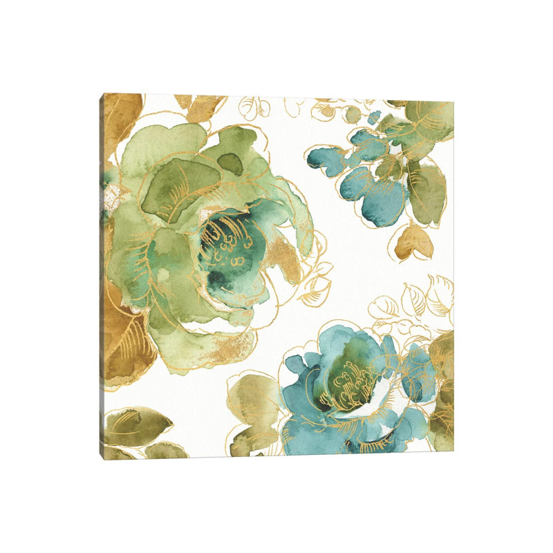 My Greenhouse Roses II 1 Piece Wrapped Canvas Painting, 66.04 cm H x 66.04 cm W x 3.175 cm D