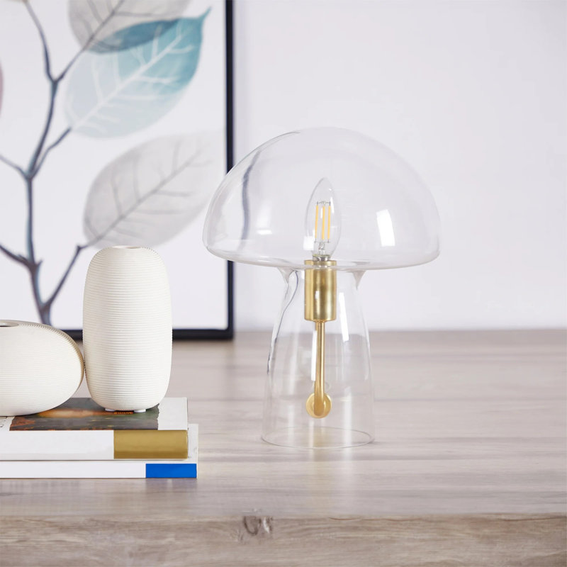 Lampe de table 12 po Modern, Clair, Clair