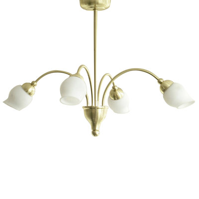 Kissinger 4 - Light Shaded Chandelier