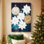 «Pale Winter Blessing of Candle» - Toile tendue avec châssis de qualité supérieure-1161630089