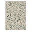 Tapis d'intérieur / vert à motif floral lavable à la machine avec envers antidérapant Abeyta-1440890293