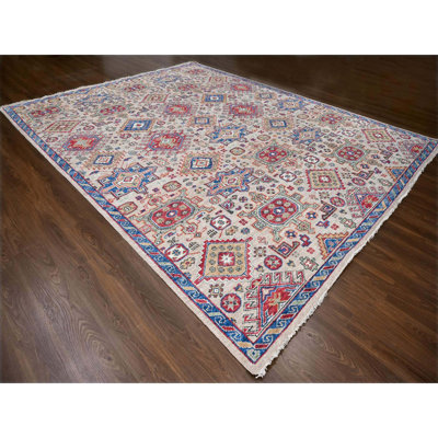 Wenbing One-of-a-Kind 11'9" X 14'10" New Age Wool Area Rug