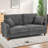 2-seater corduroy sofa-2082241696