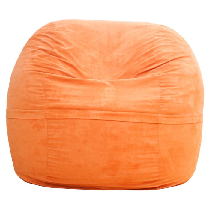 Metro Sac MicroSuede Large Bean Bag Chair Etta Avenue Teen