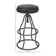 Bernardo Swivel Upholstered Adjustable Height Counter Stool with Metal Frame