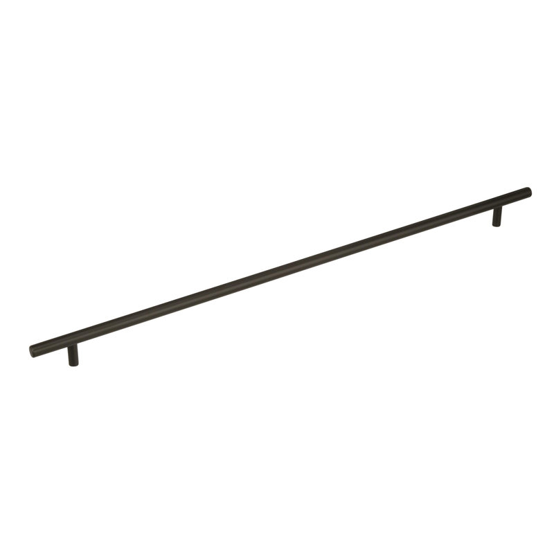 Poignées de barre centre à centre, Bronze noir, 18 7/8", 1
