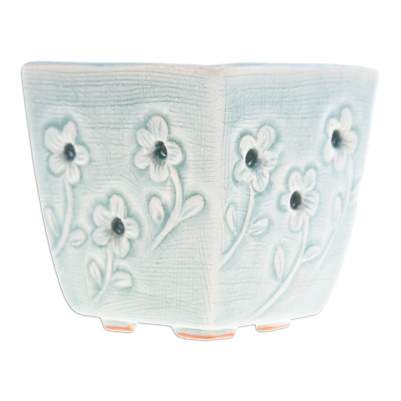 Mini pot de fleurs en céramique fabriqué à la main Dakota Fields