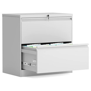 17.7'' Wide 2 -Drawer Steel File Cabinet