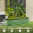 Raised Garden Bed, 7' x 3' x 1' Galvanized Planter Box, Green-143258494-172238301
