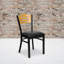 Chaise de restaurant en métal Elkton-2104712723
