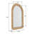 Kohlmeier Rattan Boho Wall Mirror