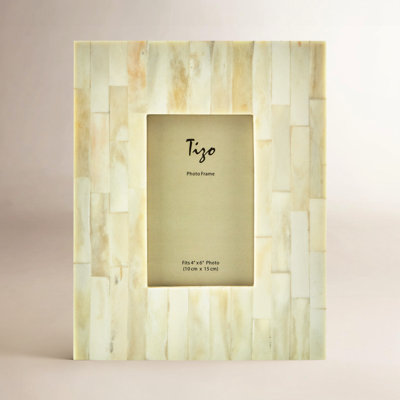 Bone Matte Picture Frame
