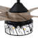 Cassio 52" 4-Blade Ceiling Fan with Remote and Light Kit Included