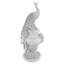 Statue Staverden Peacock on Urn