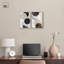 Urban Orbits Diptych Canvas Print Brown Wall Art Set by Art Remedy, Black Frame, 10 x 15-392525820-392525761