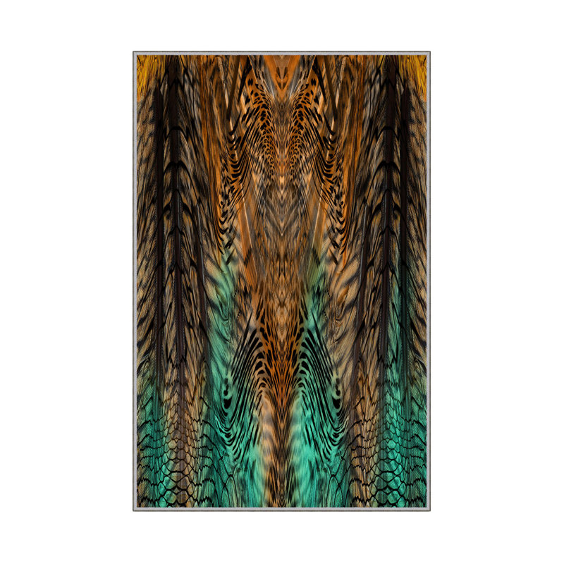 Luxurious Woven Carpet Rug, 2.6 x 4.0 ft | 100% Polyester, 0.4 in Pile Height | Antibacterial & Non-Slip PVC Dot Underside | Machine Washable, 3D Digital Printing | Perfect for Living Room & Bedroom Decor