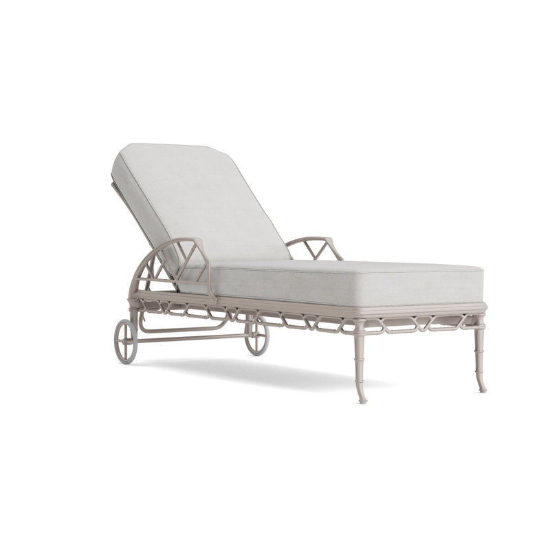 Calcutta Outdoor Chaise Lounge, Fusion Dove, Dove Smooth