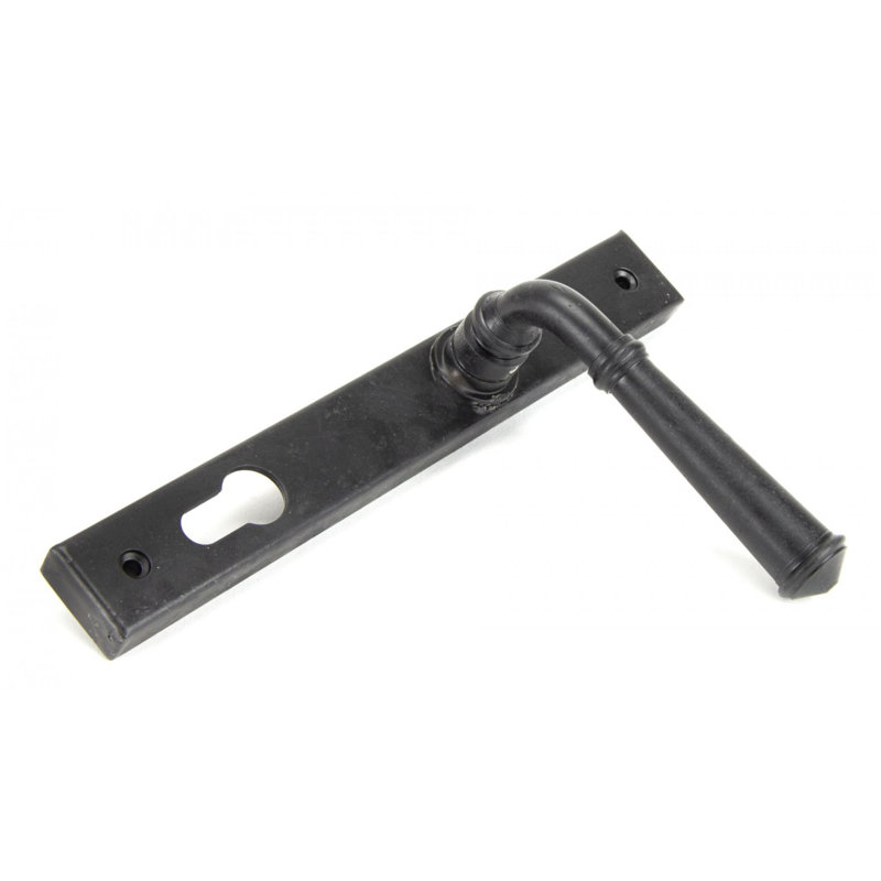 Regency Lock Door Handle Kit, External Beeswax