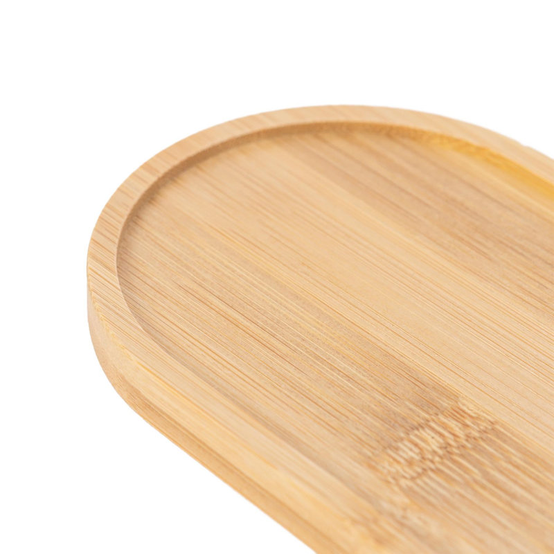 Bamboo Soap Dispenser Trays - Brown