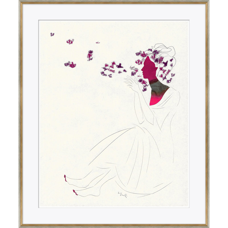 «Spring Flutter» par Yuki Osada, impression encadrée