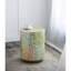 / Tabouret de jardin cylindrique rose, touche traditionnelle, 14 x 14 x 18 po, 13,2 lb, tabouret latéral côtier Pizzazz, 14 x 14 x 18 po,