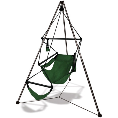 Chaise hamac en polyester avec support Bengal