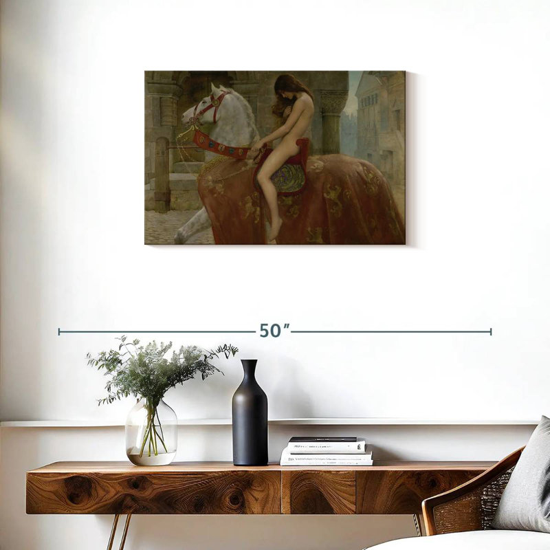 Leisha Lady Godiva, H 20 po x l 30 po
