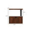 45.67"Large Floor-Standing Aquarium with Bottom Filtration-381710425