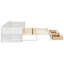 Lit de jour avec bureau amovible, tiroirs de rangement et table d'appoint hydraulique-1785299120-1785299121