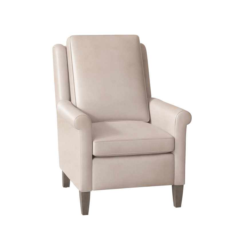 Timber Recliner, Rio Mineral Genuine Leather, Stone, Manual