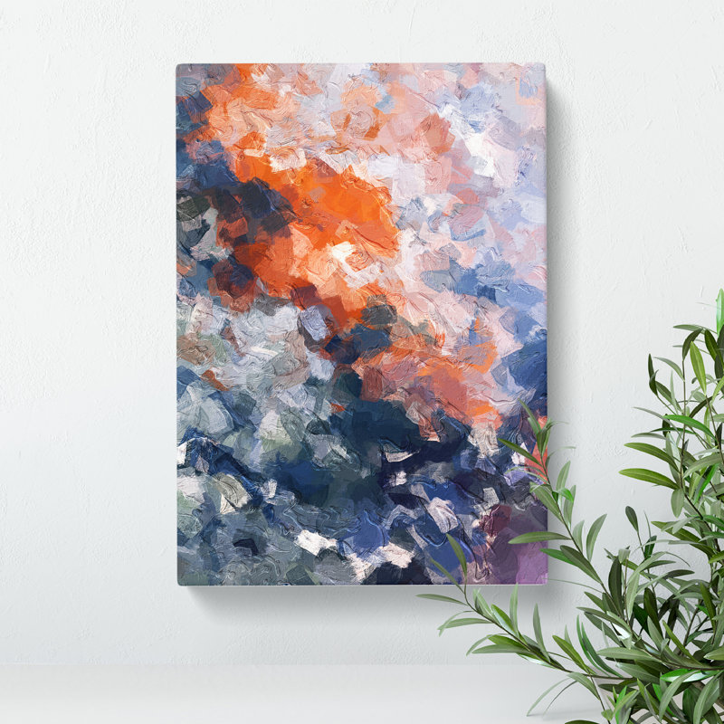 Our Theme Abstract - Wrapped Canvas, 76cm H x 50cm W x 3cm D