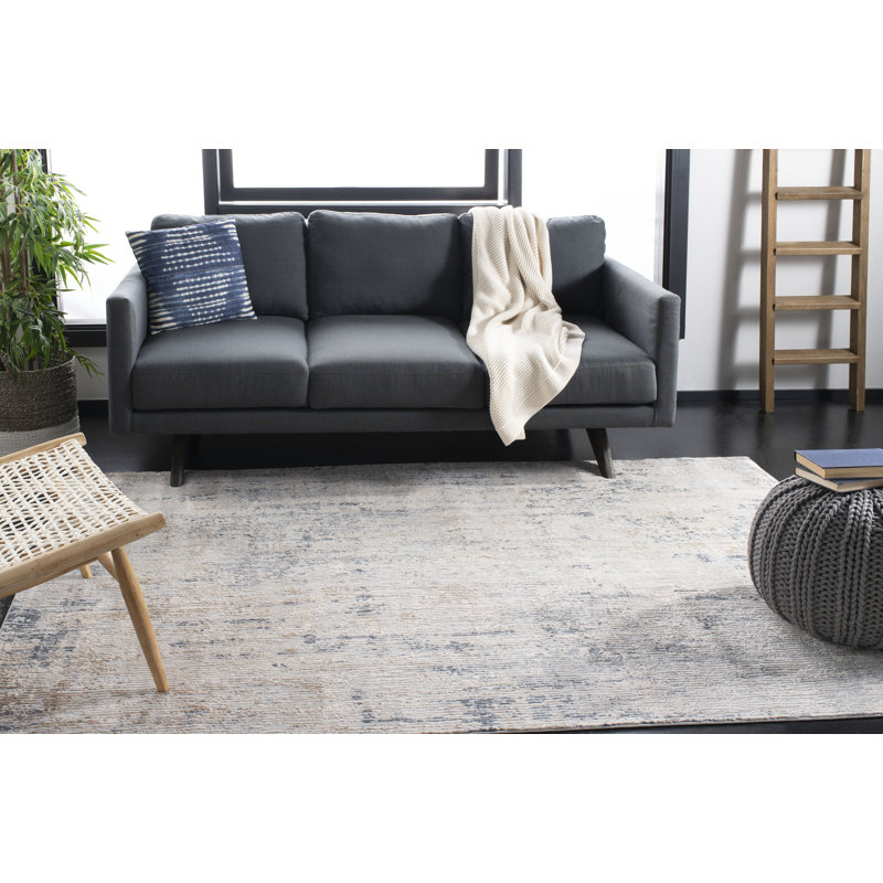 Chism Abstract Hand Woven Area Rug, Rectangle 122 x 183 cm