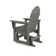 Fauteuil oscillant classique Adirondack