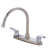Kingston Brass Legacy Two-Handle 4-Hole 8" Centerset Kitchen Faucet with Side Sprayer