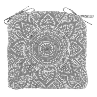 Handmade Cotton Indoor Seat Cushion by Dakota Fields