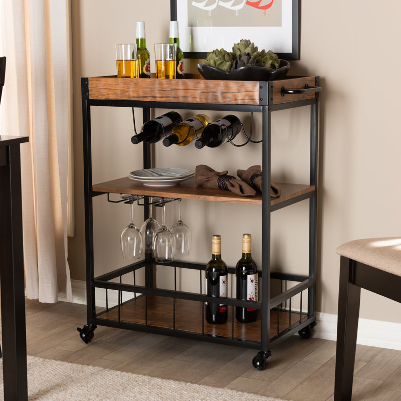 Metal Bar Cart
