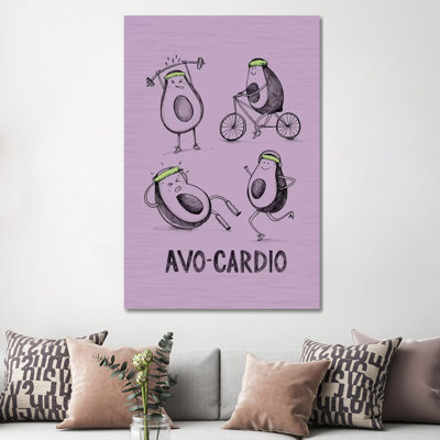 Very Punny V by Arrolynn Weiderhold - Wrapped Canvas Print