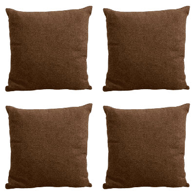 Ruthelle Brown Square Cushion Cover