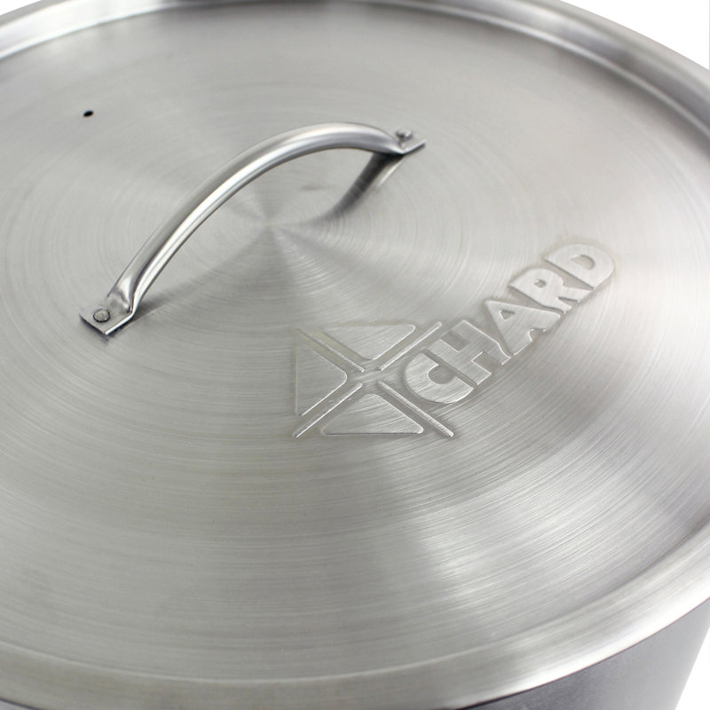 Chard 42 Qt Stainless Steel Stock Pot with Strainer Basket