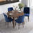 Avra Round Solid Wood Base Dining Table-1133344911