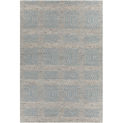 Gragg Flatweave Wool Geometric Indoor Rug