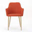 Chaise rembourrée avec pieds en bois-751957915-751957914