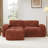 L-Shaped Boneless Sofa