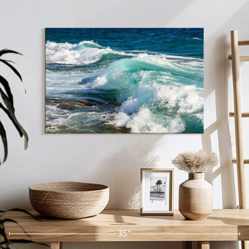 Côte de verre de mer Gillard, H 16 po x l 24 po