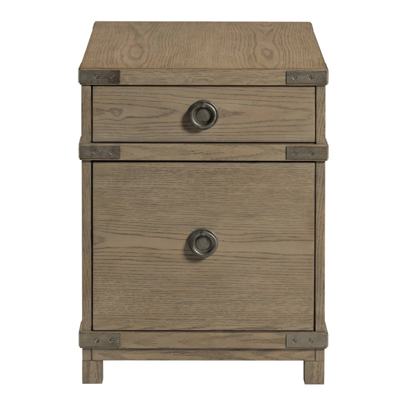 Arine 2 - Drawer End Table and Built-In Outlets