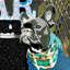 «Biggie in Blue», reproduction d'art sur toile tendue-19746897-74734498-74734499