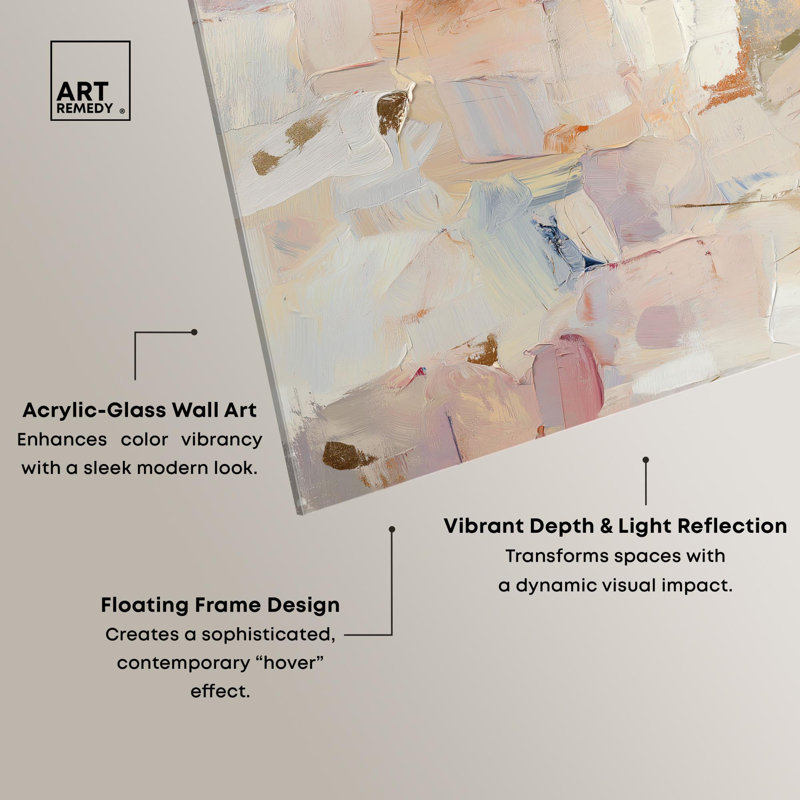 Whispering Walls I Acrylic Print Neutral Boho Art by Art Remedy, 36" H x 30" W