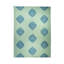 Wool Floral Area Rug in Blue
